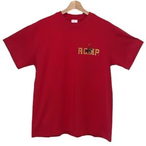 2/$30 GRC Elite RCMP Red T-Shirt Size Medium